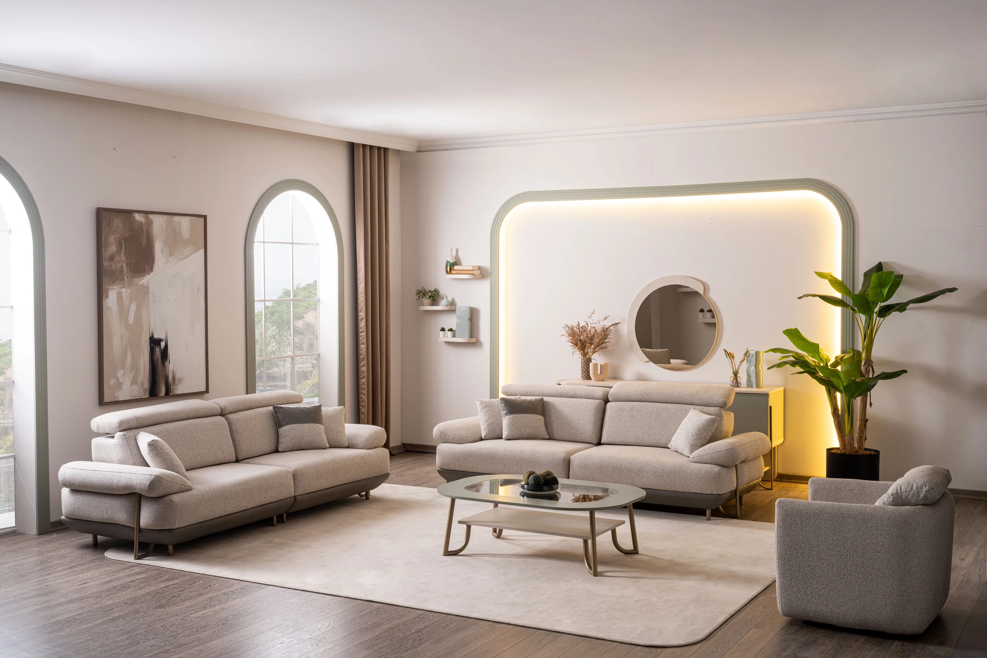 CHARİSMA 3 LÜ KOLTUK