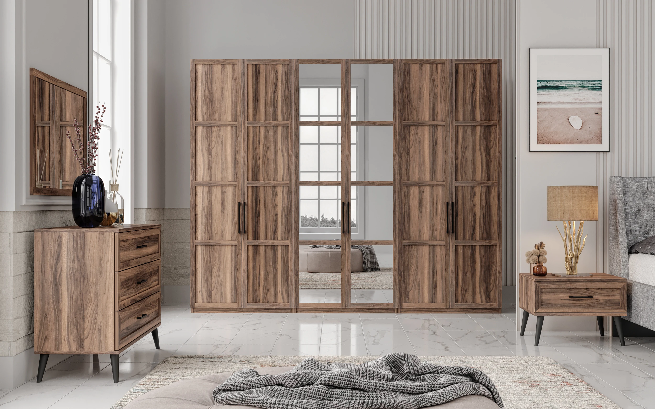 PETEK 6 KAPILI DOLAP 