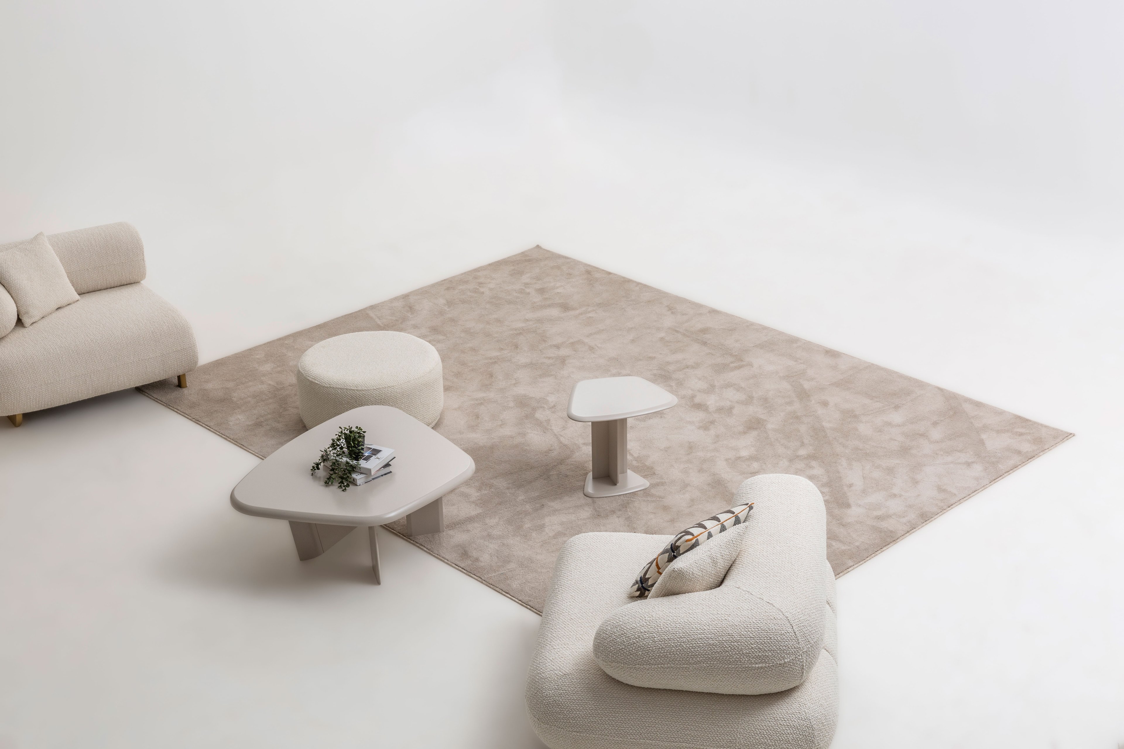GLAMOUR ORTA SEHPA SET