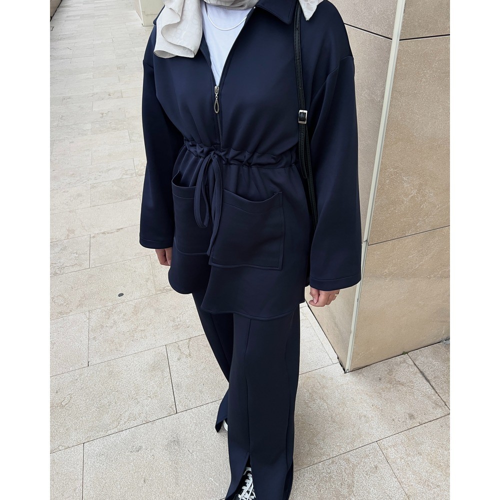 HİLDA SCUBA TAKIM - LACİVERT