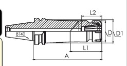 BT40 ER16 PENS BAŞLIĞI