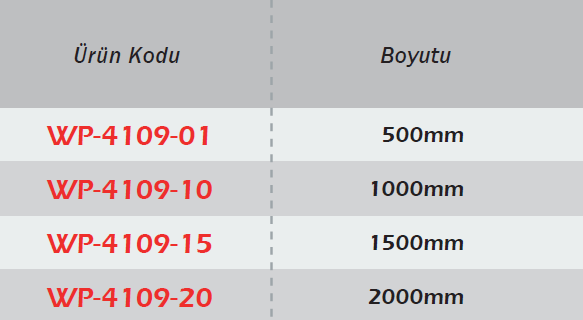 Silindir Komparatörü Uzatma Kolu
