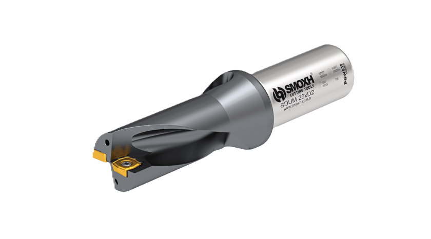 Smoxh U-Drill - SDUM Dx2 - SPMT/XOMT (PD)  SPMT 050204 / 060205 / 07T208 / 090308 / 11T308 XOMT 050204 / 060204 / 07T205 / 090305 / 11T306