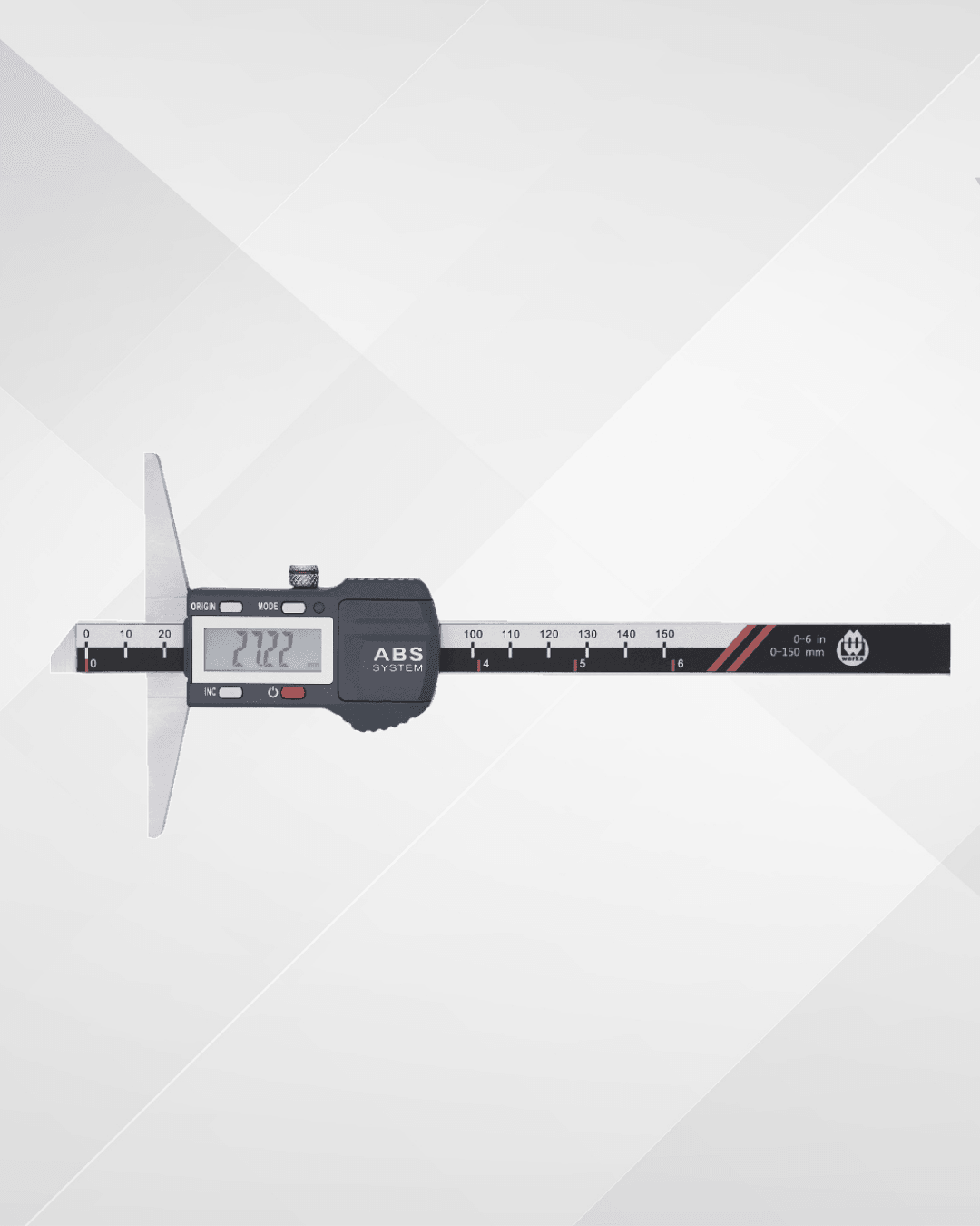 Werka IP54 ABS Dijital Derinlik Kumpası