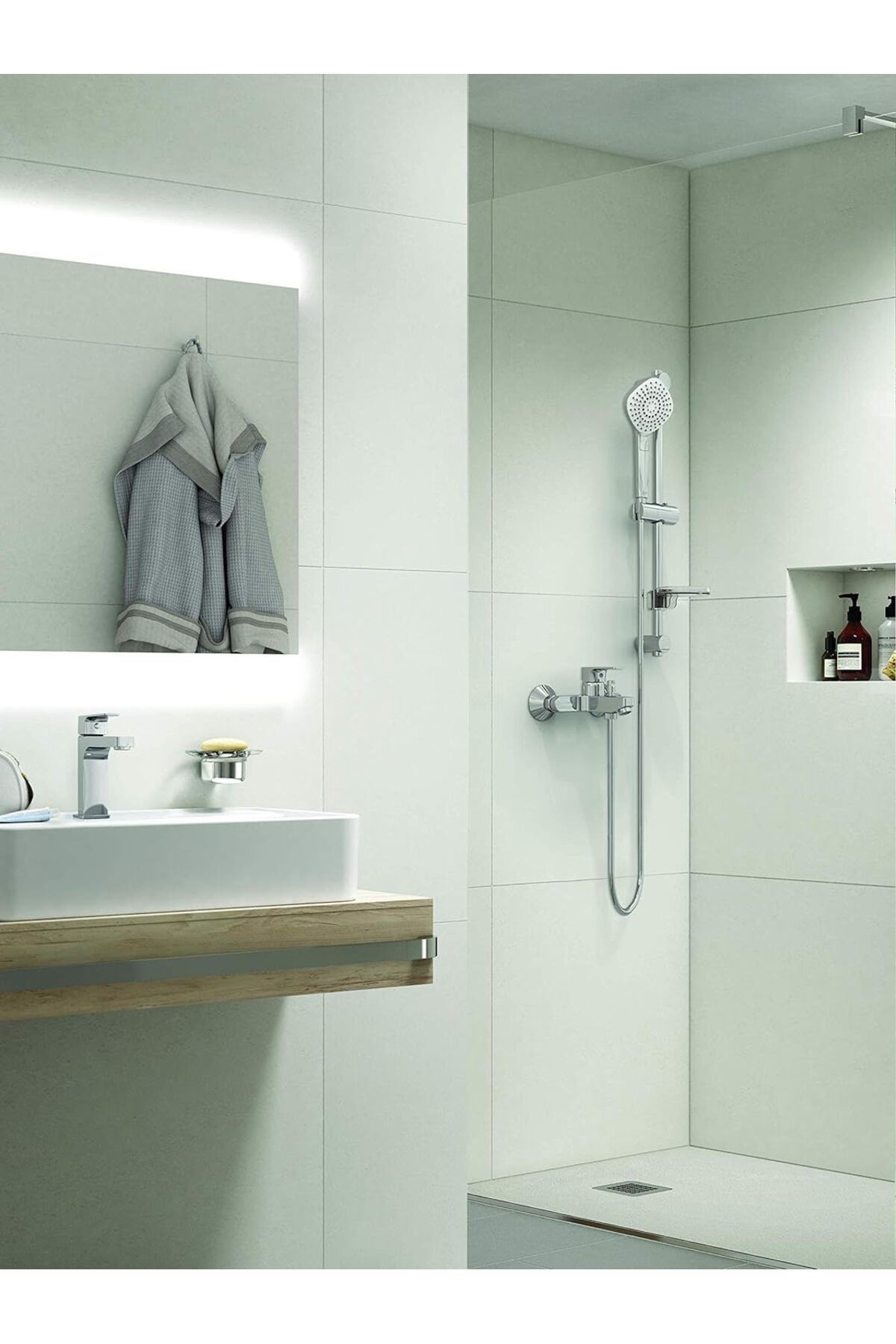 İdeal Standard Esla Lavabo Bataryası-Bluestart Bc223aa