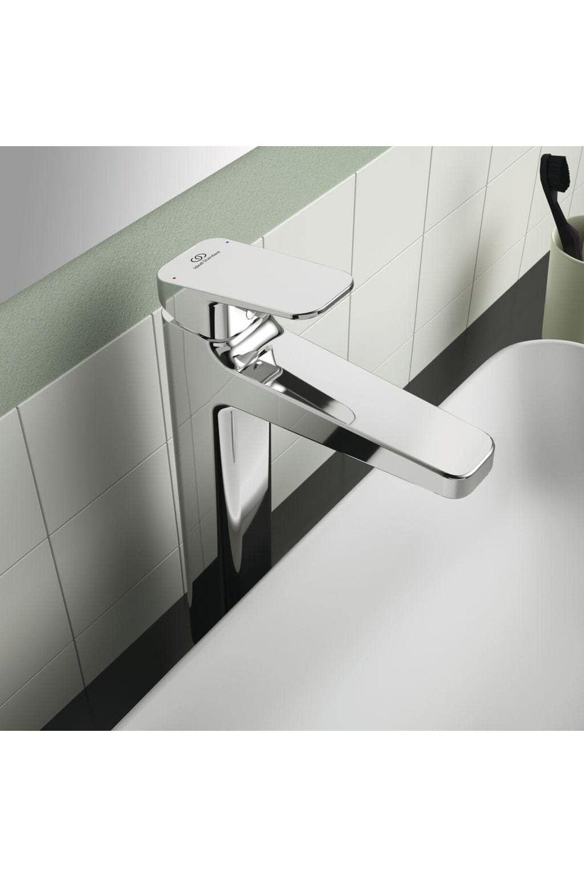 İdeal Standard Ceraplan Yüksek Lavabo Bataryası 5l/dk Sifon Kumandasız-Bd236aa