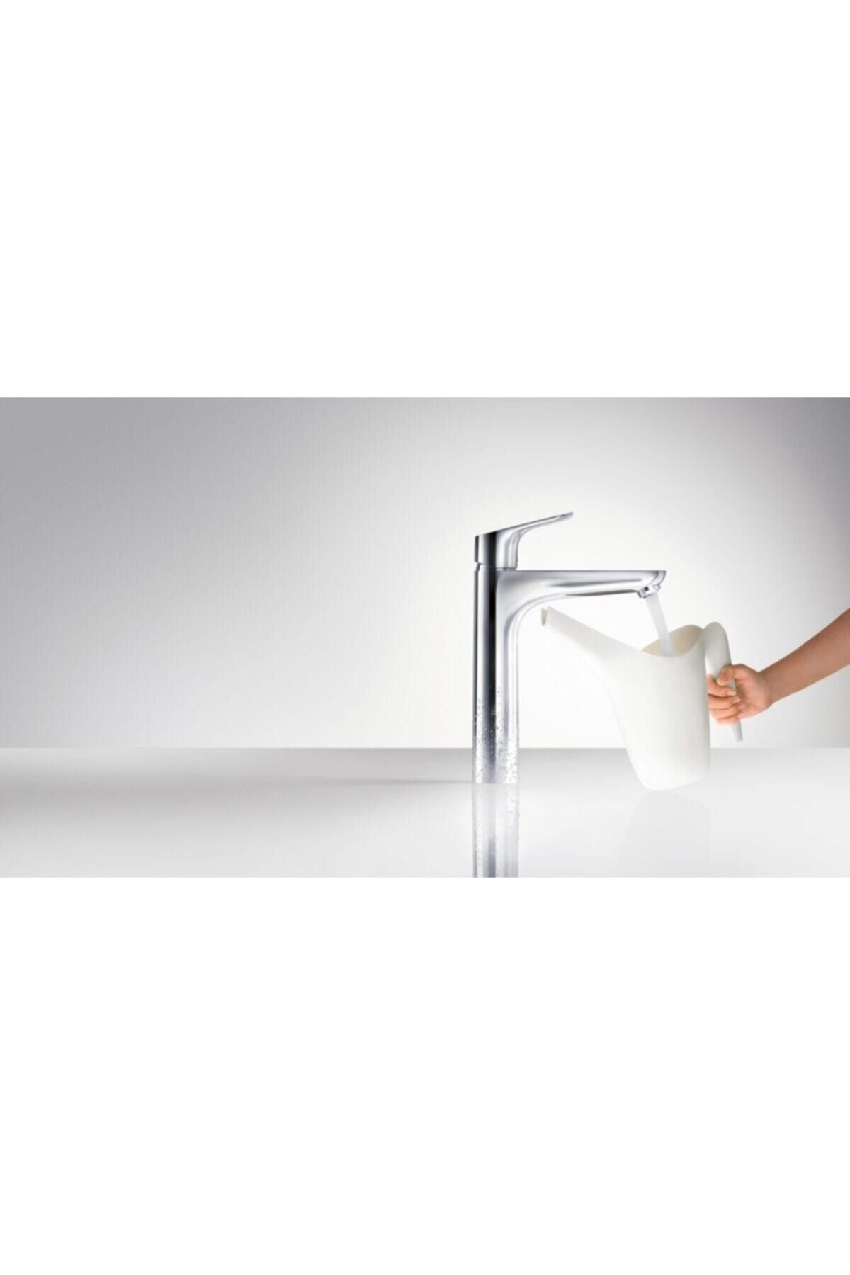 Hansgrohe Focus Tek Kollu Lavabo Bataryası 190 Kumandalı Krom 31608000