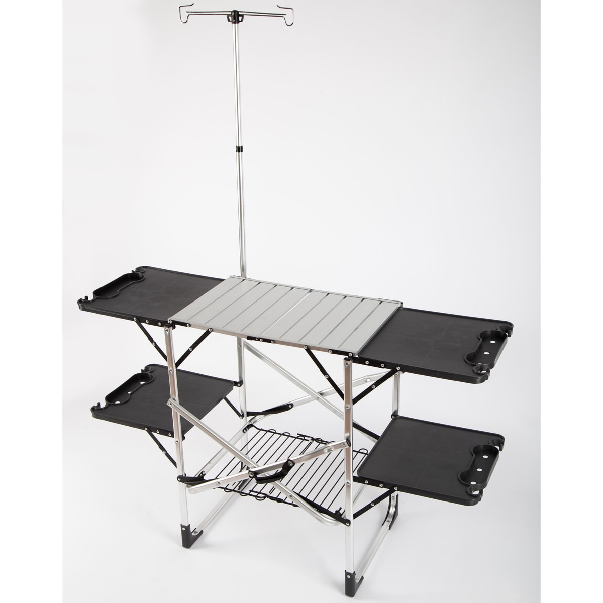 Funky Chairs Portable Folding Aluminum Camping Kitchen Stand