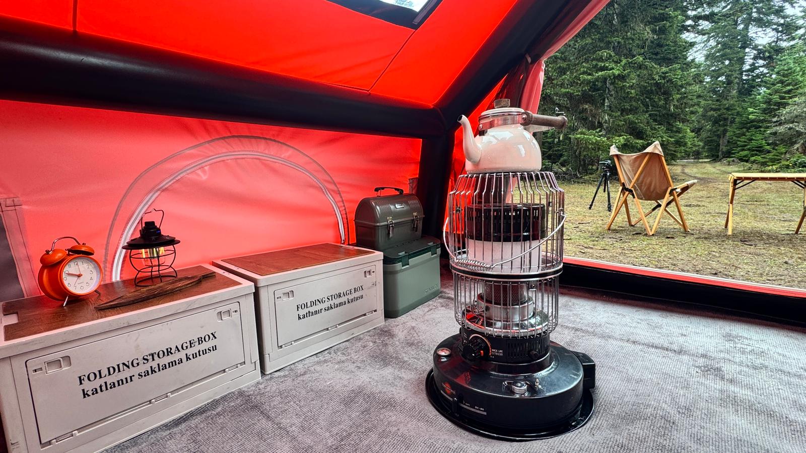 Woka Air Tent 7M Plus + GÖLGELİK 