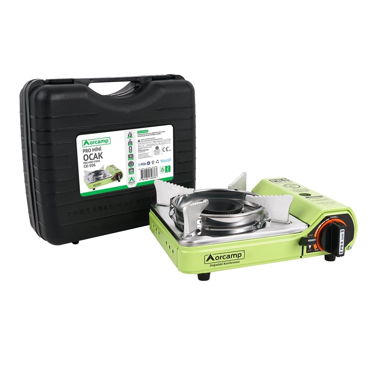 Orcamp Tekli Mini Portatif Ocak