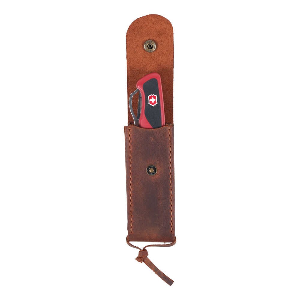 Victorinox Wild West Deri Çakı Kılıfı - L - Koyu Kahve