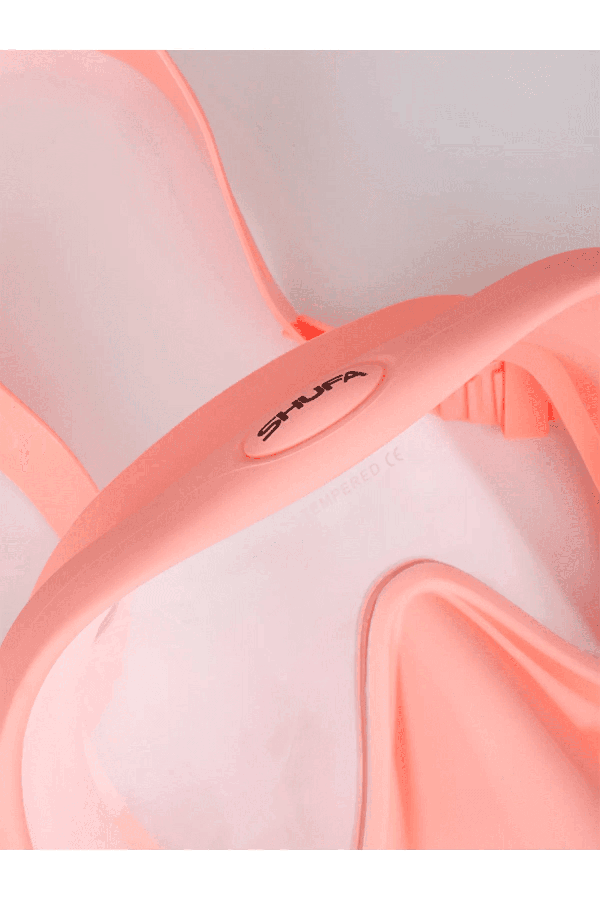 Shufa Dalış Maske Ve Şnorkel Seti Slikon - Pembe QS 11