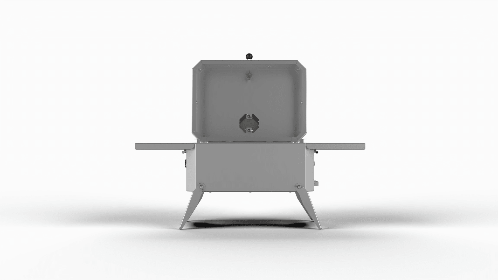 Hot Bbaq Hot Bag Inox Taşınabilir Mangal Portatif Çanta- 30X20