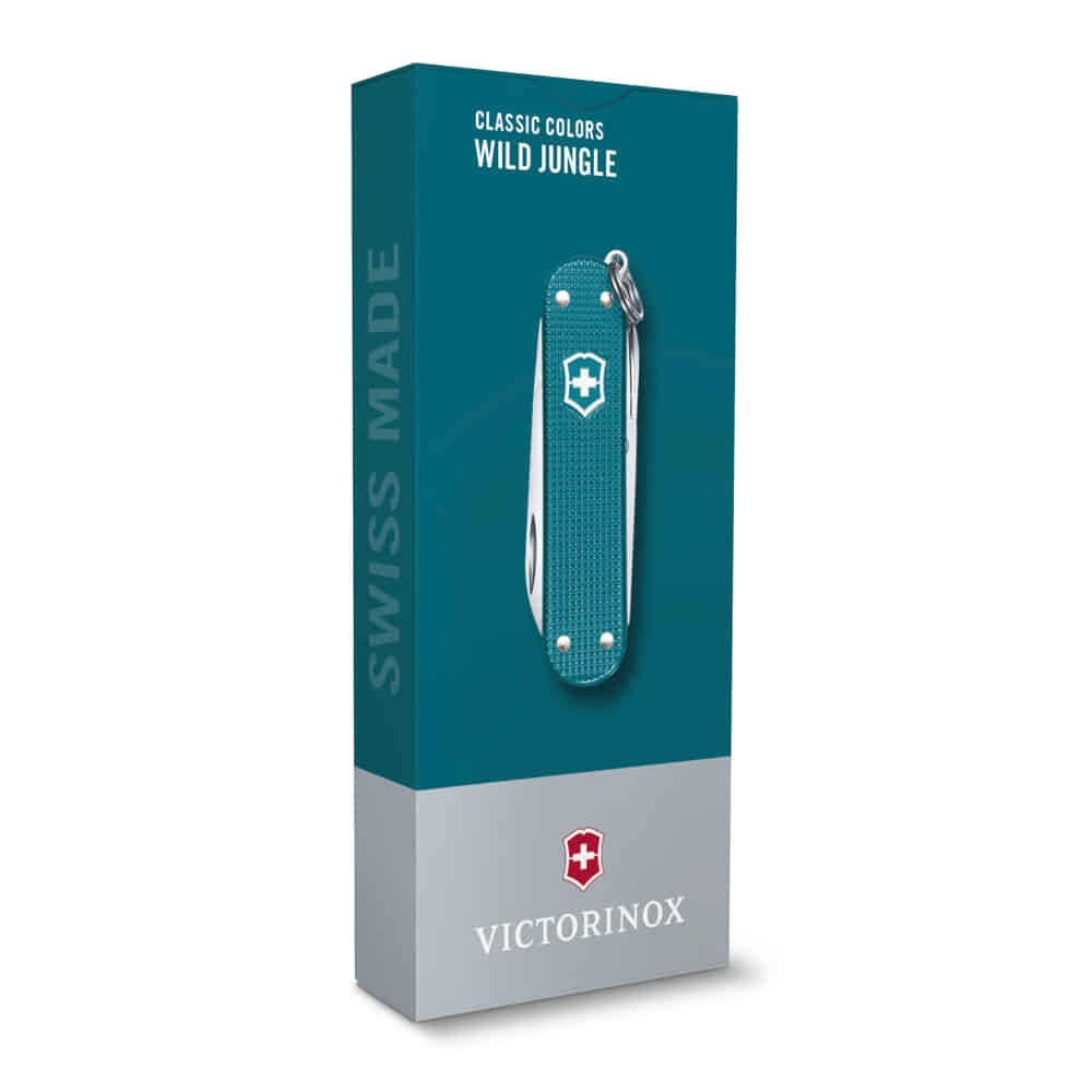 Victorinox Çakı Classic Sd Alox Wild Jungle Turkuaz