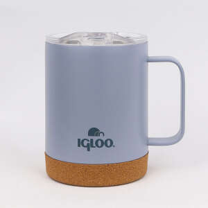 Igloo Cork Mug 350ml - duman mavi