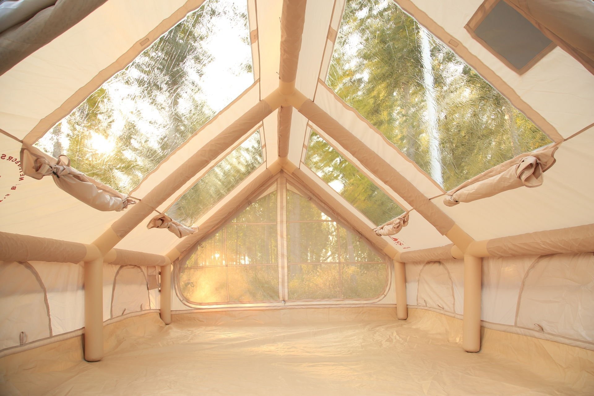 Shufa Glamping Family Şişme Kamp Çadırı 300*400*200 CM - Bej