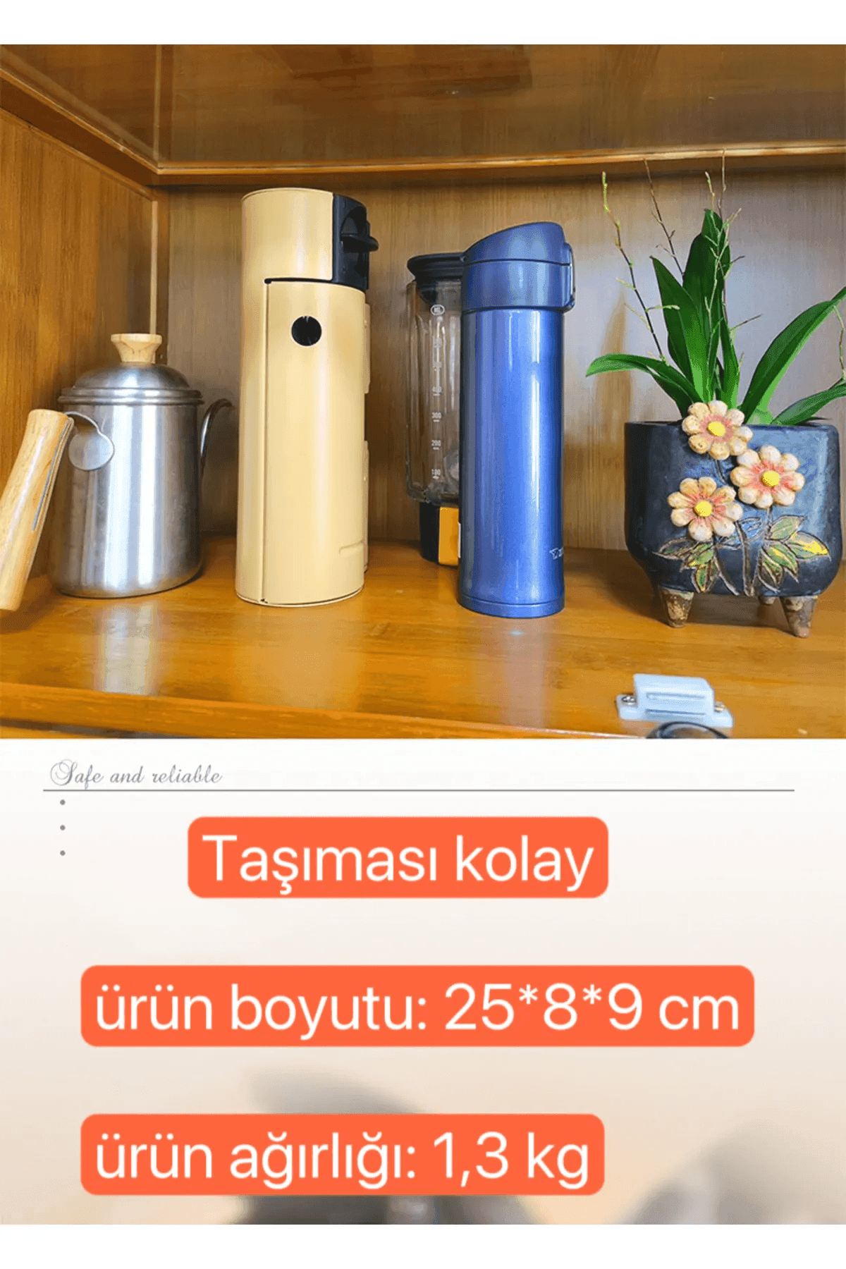 Shufa Katlanabilir Kamp Ocak -Bej
