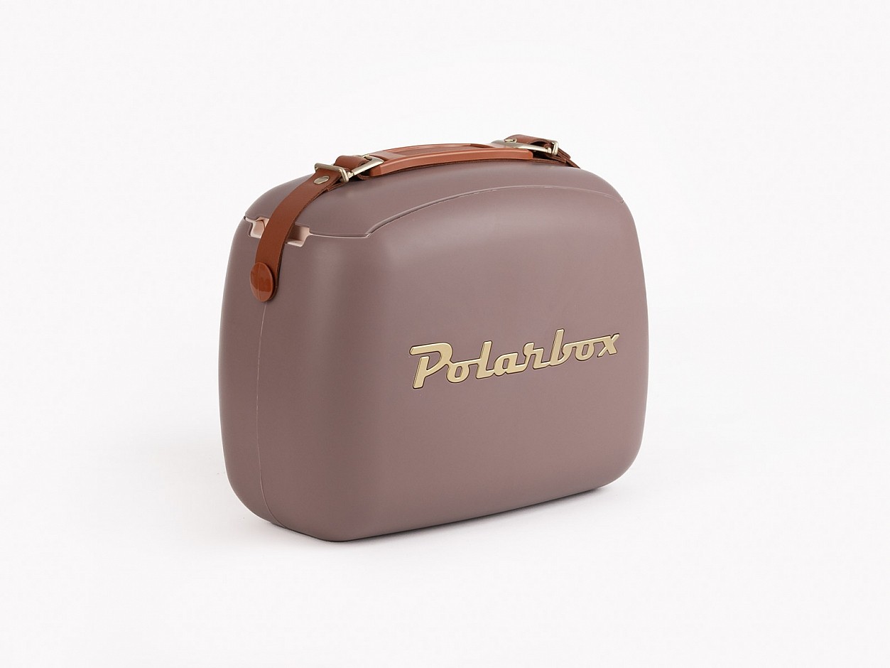 Polarbox Cooler Bag Mauve Gold 6 L
