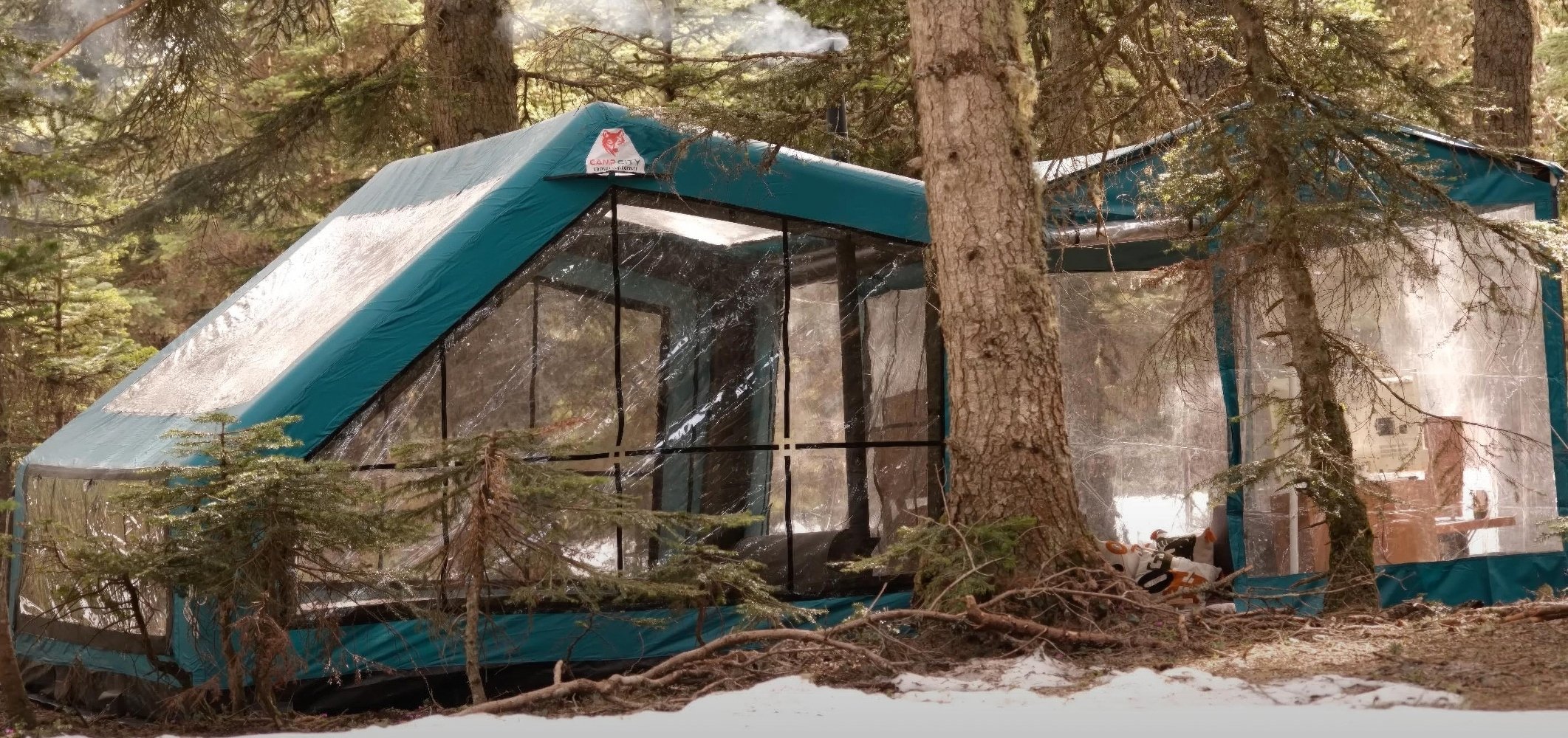 Winter Garden Air Tent