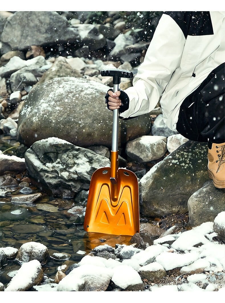 Katlanabilir Uzatılabilir Alüminyum Çok Fonksiyonlu Kar Küreği