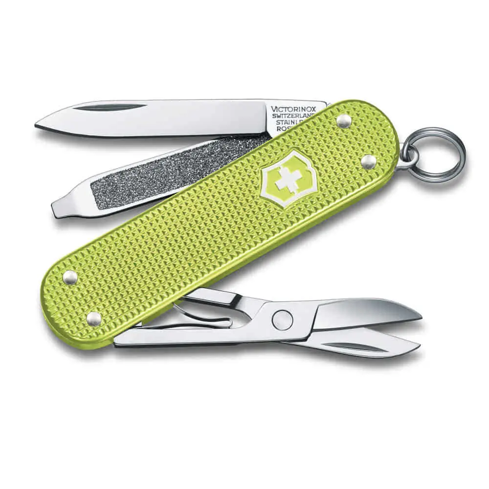 Victorinox Pocket Knife Classic SD Alox Lime Twist