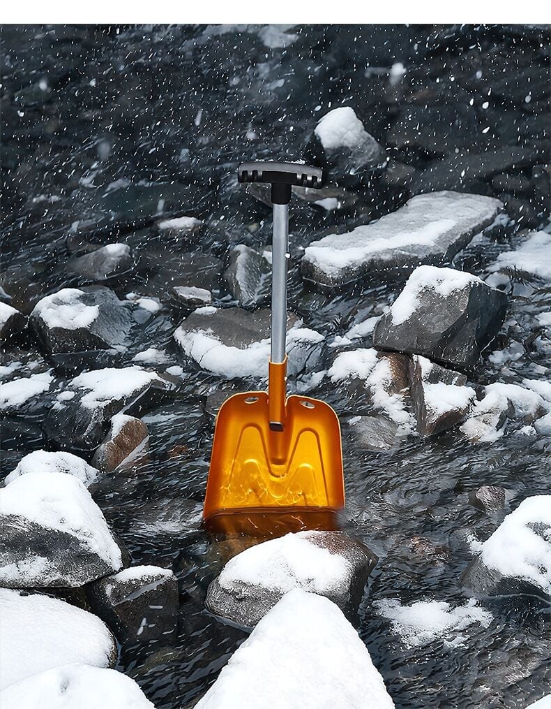 Katlanabilir Uzatılabilir Alüminyum Çok Fonksiyonlu Kar Küreği