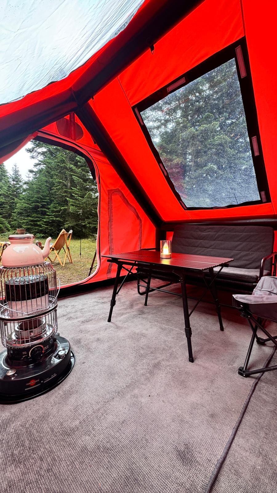 Woka Air Tent 7M Plus + GÖLGELİK 