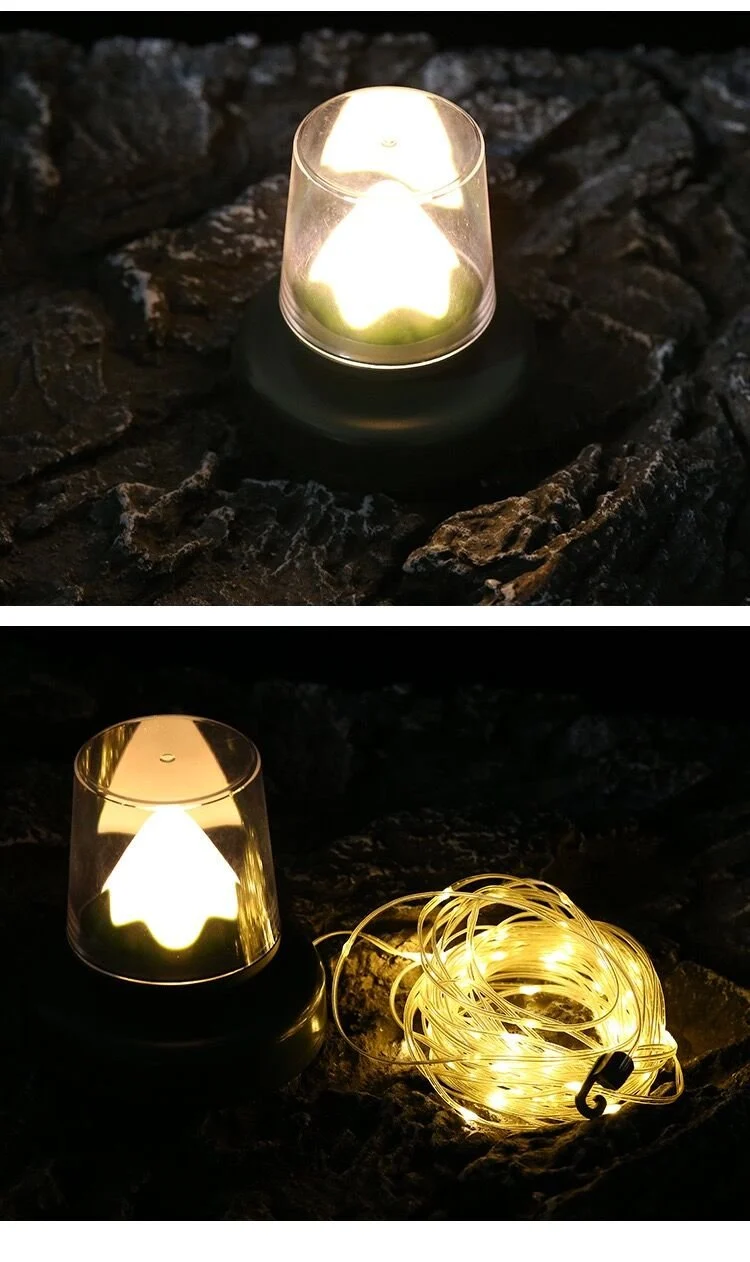 SHUFA 10 Metre LED Işık, Gece Lambası ve Işık Zinciri Kamp Lambası