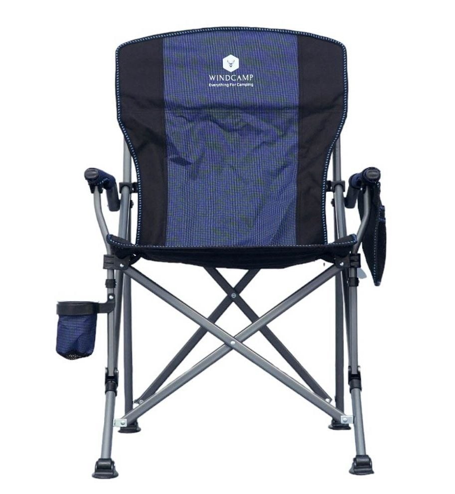 Windcamp Katlanır Kamp Sandalyesi Lux - Mavi