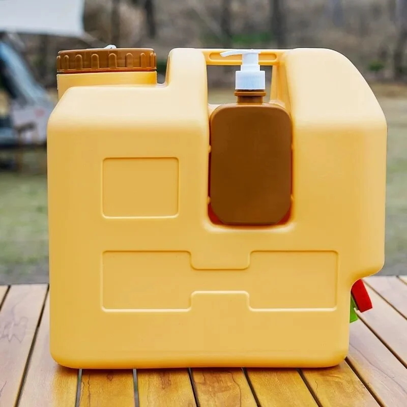 SHUFA Açık Su Konteyneri Piknik Kamp Içme Kova Depolama Taşıyıcı 20L