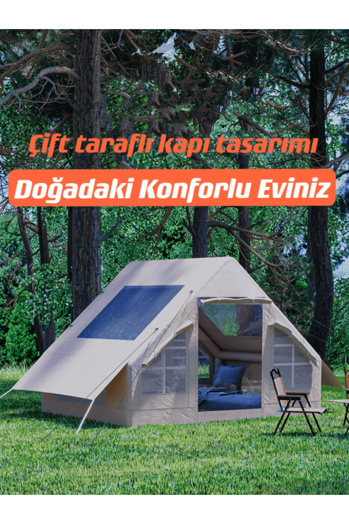 Shufa Galaxy Series 6 Square Meters Automatic Inflatable Tent 300*200*210 Cm