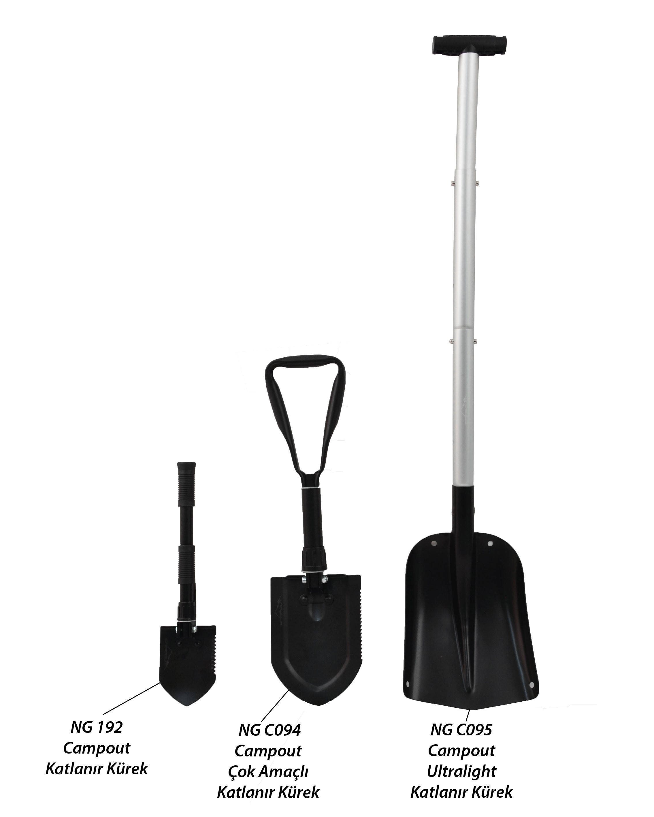 Nurgaz Ultralight Kamp Küreği