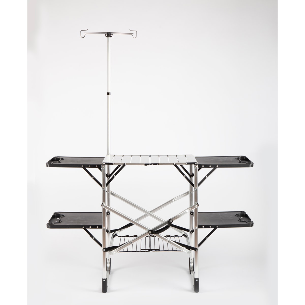 Funky Chairs Portable Folding Aluminum Camping Kitchen Stand