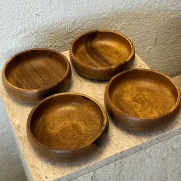 Ahşap Çerezlik Seti 9cm