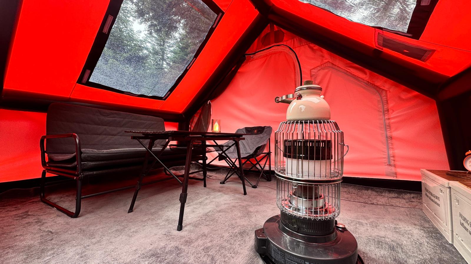Woka Air Tent 7M Plus + GÖLGELİK 