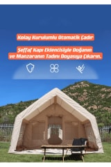 Shufa Galaksi Serisi 17.2 Metrekare Otomatik Şişme Çadır 480*360*230 Cm (Mağaza Görsel Ürünüdür)
