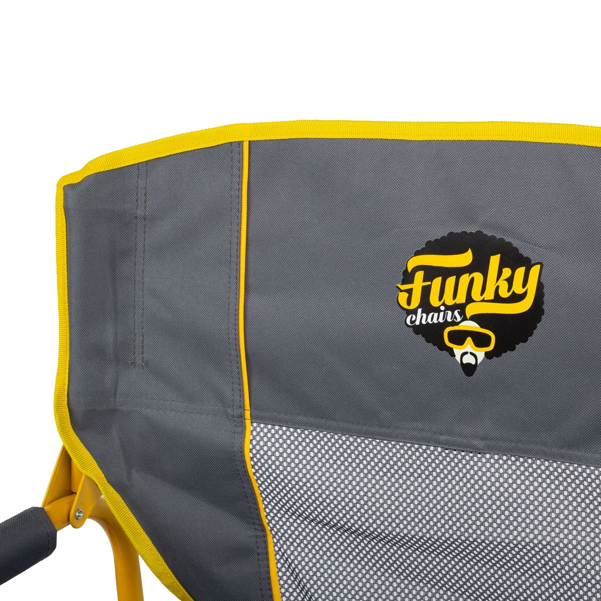 Funky Chairs Extra Katlanabilir XL Kamp Koltuğu – Sarı