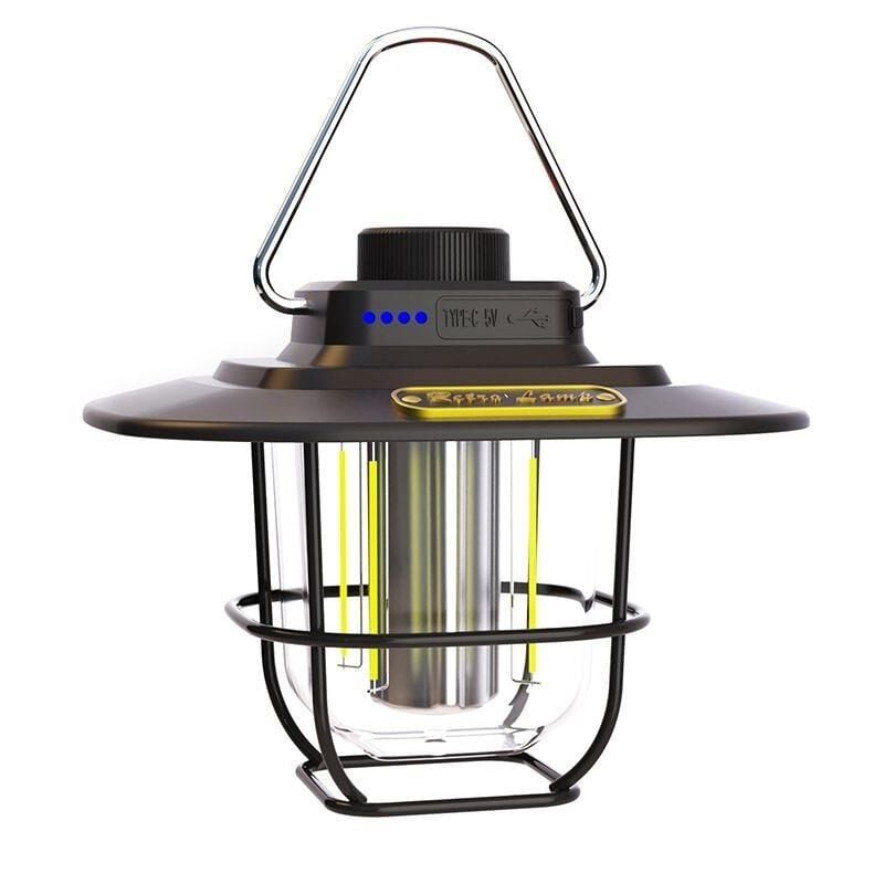Powerdex Retro Lamp Waterproof USB Rechargeable Tent Camping Lantern