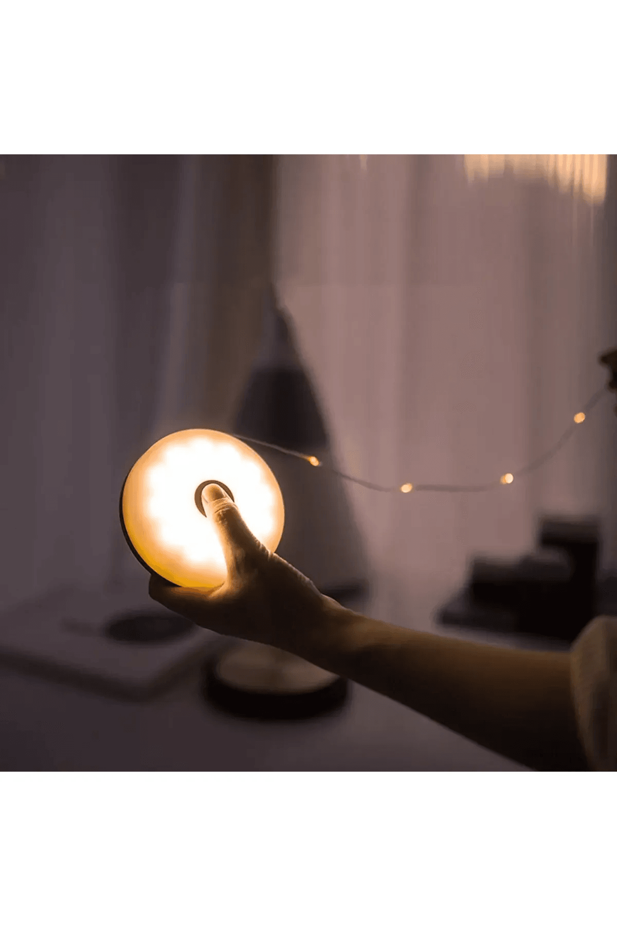 Shufa 10 Metre Led Kamp Lambası Bej