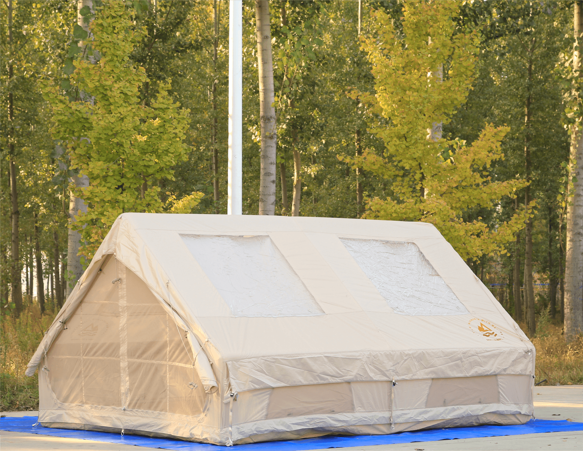 Shufa Glamping Family Şişme Kamp Çadırı 300*400*200 CM - Bej
