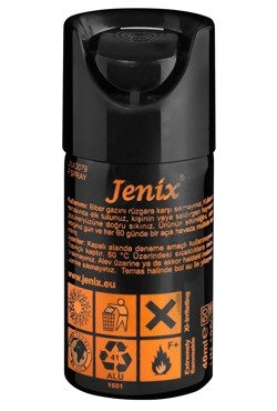 Jenix Yasal Biber Gazı Göz Yaşartıcı 40 Ml