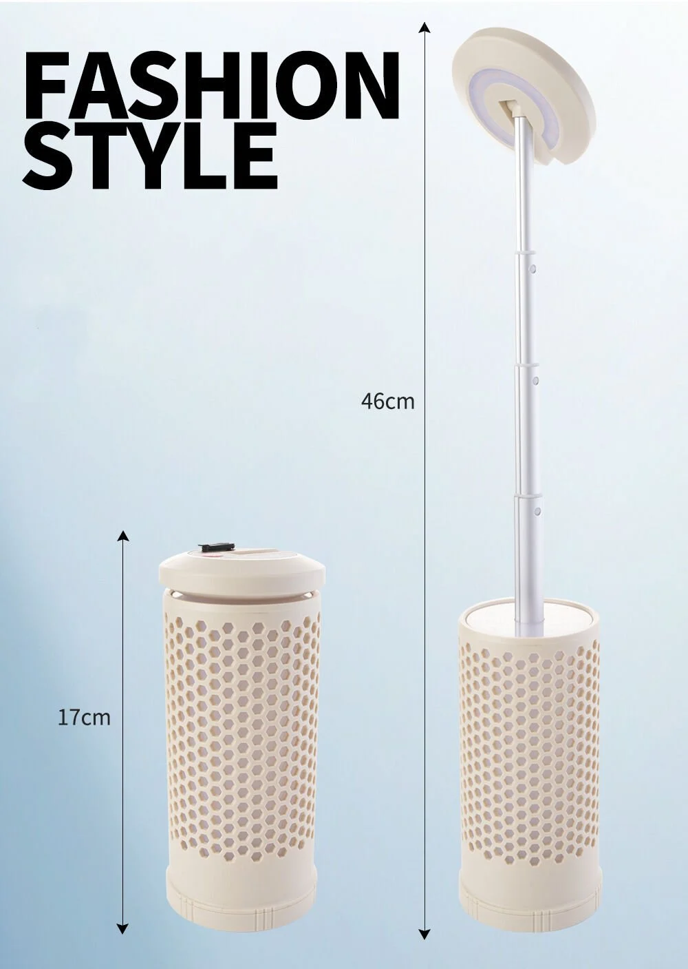 SHUFA GLAMPING Taşınabilir & Asılabilir Teleskopik LED Kamp Lambası — Atmosfer + Aydınlatma, Çok Fonksiyonlu (3500mA)