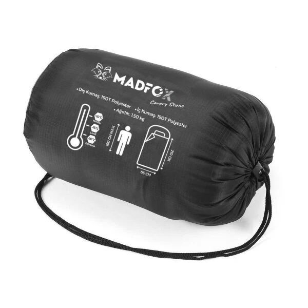 Madfox Cavery Stone Uyku Tulumu -20°C  													