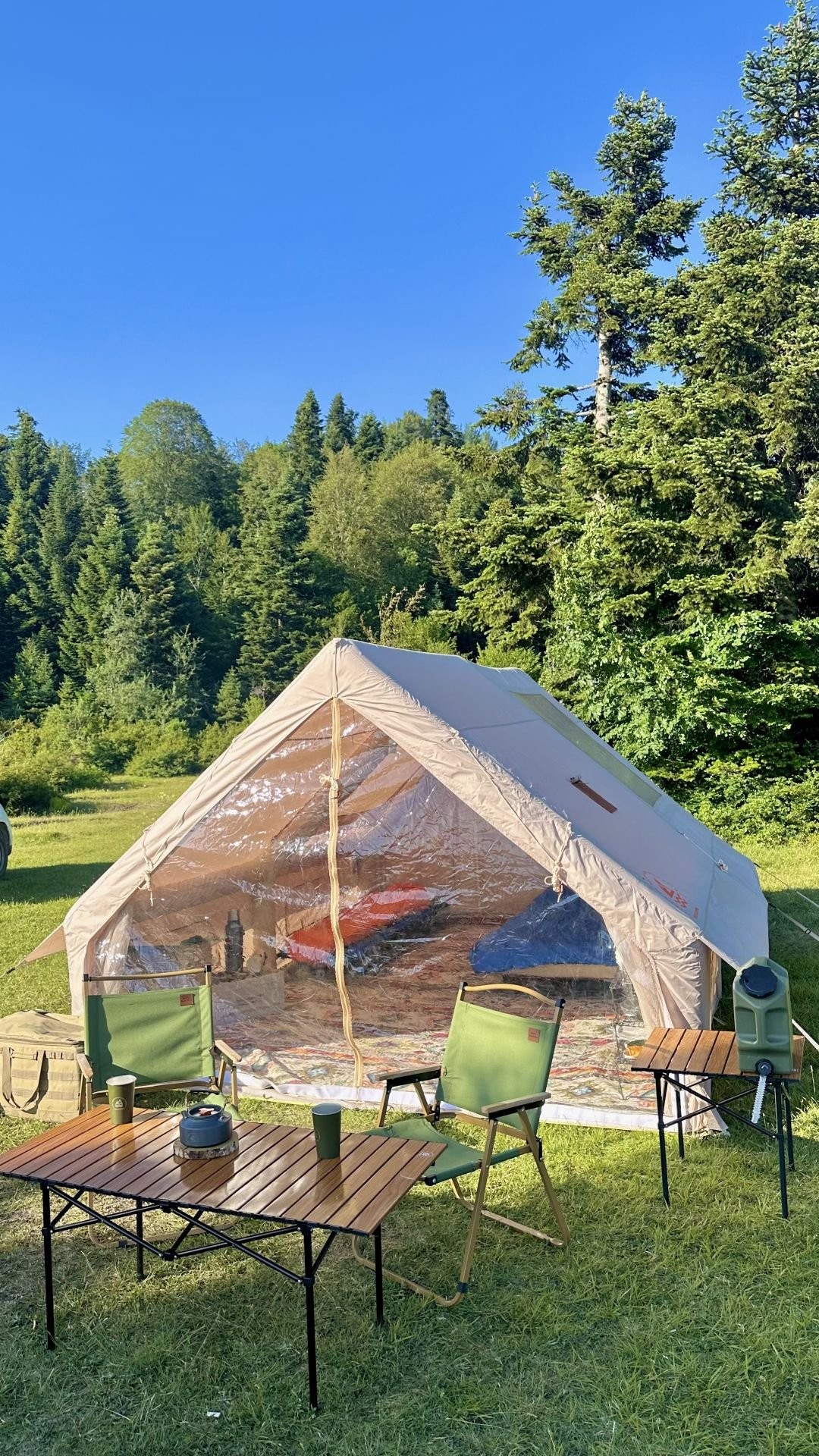Shufa Galaksi Serisi 12 Metrekare Otomatik Şişme Çadır 400*300*210CM