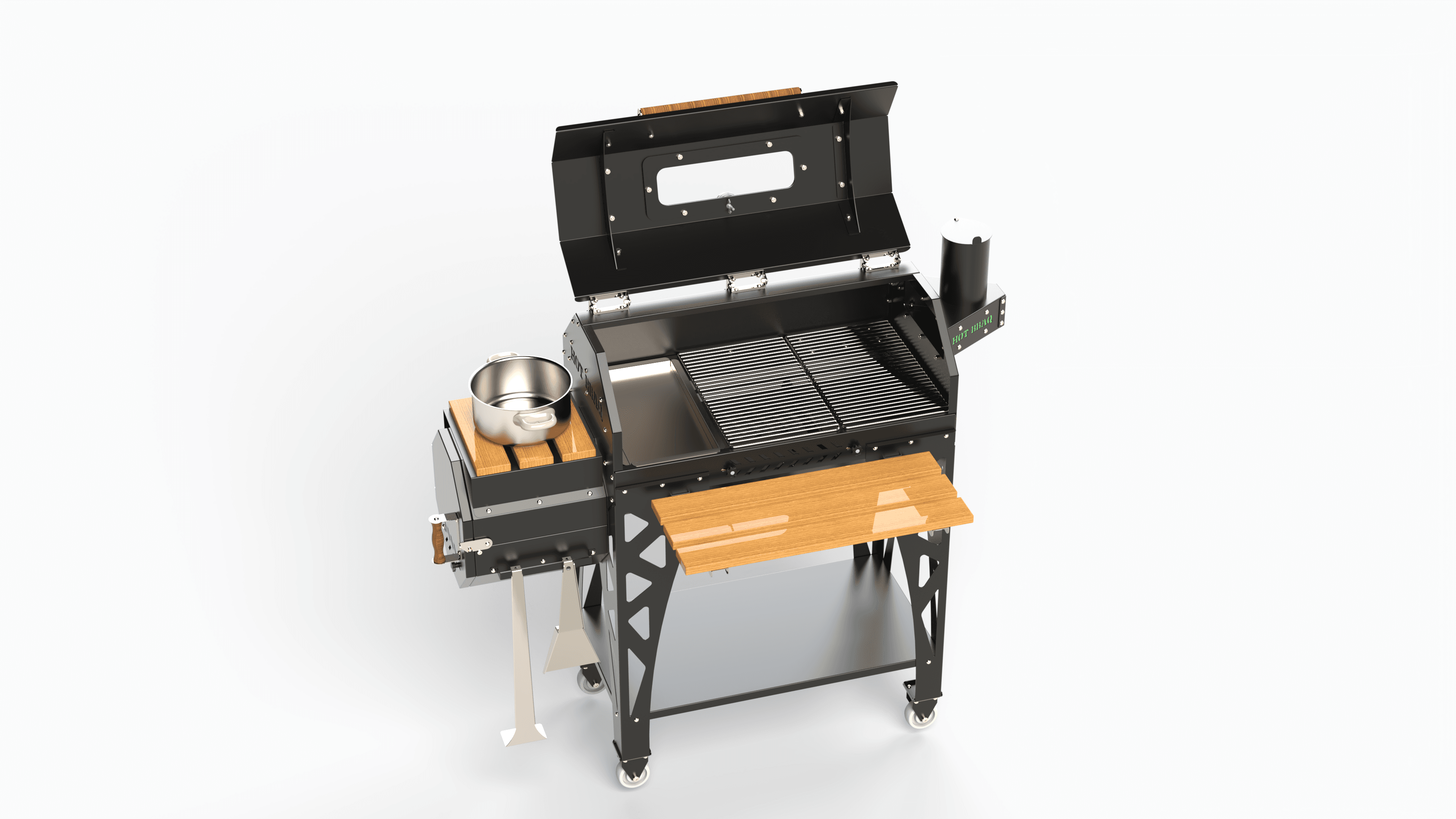 Hot Bbaq Hot Quartz Long Plus Mangal Barbekü