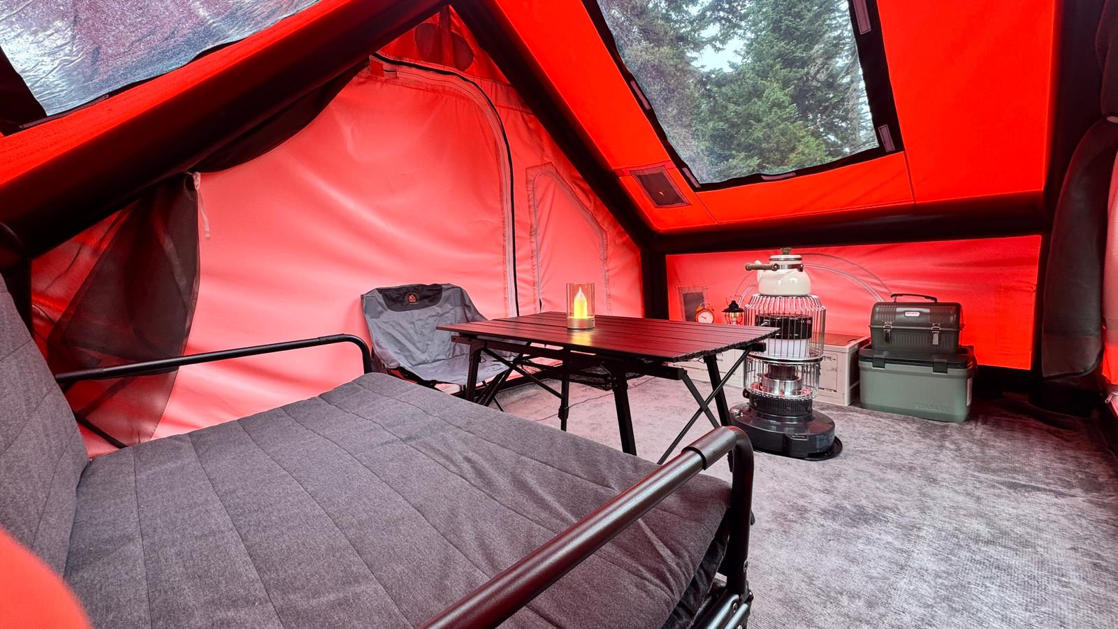 Woka Air Tent 7M Plus + GÖLGELİK 