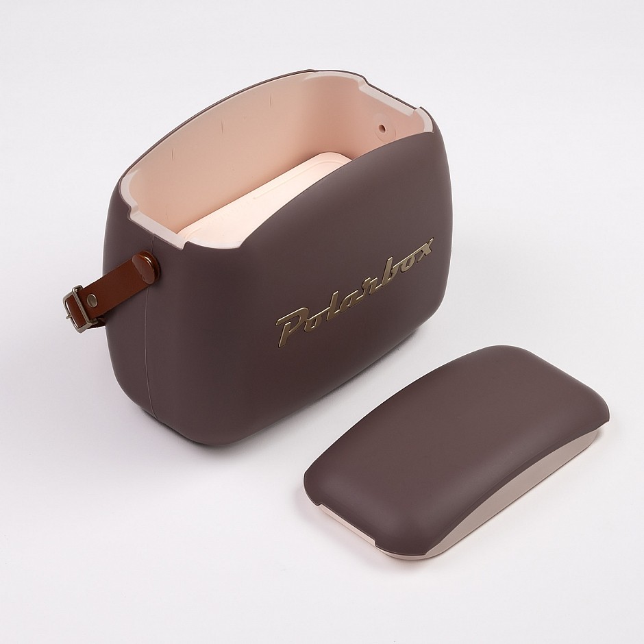 Polarbox Cooler Bag Mauve Gold 6 L