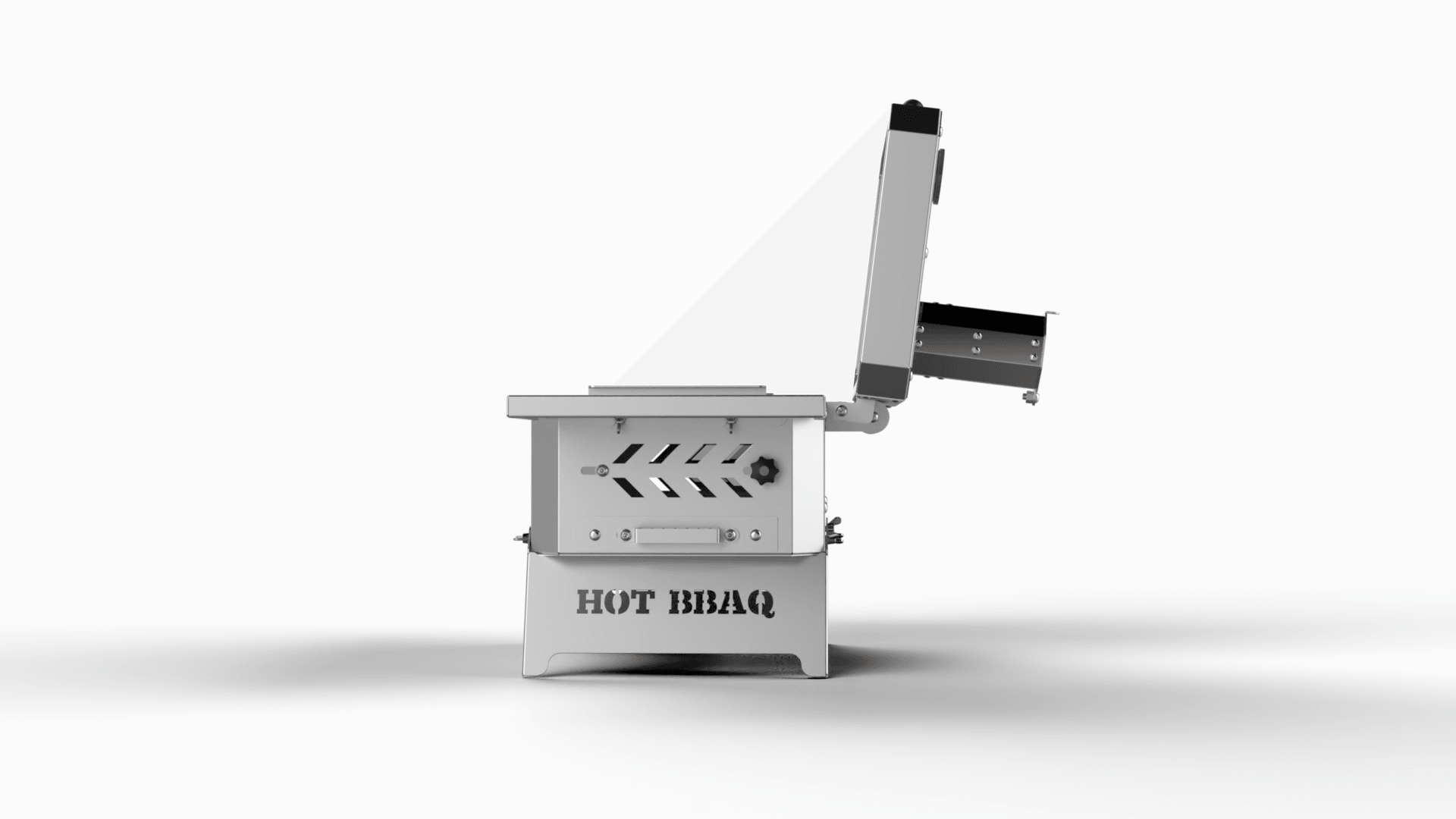 Hot Bbaq Hot Bag Inox Taşınabilir Mangal Portatif Çanta- 30X20