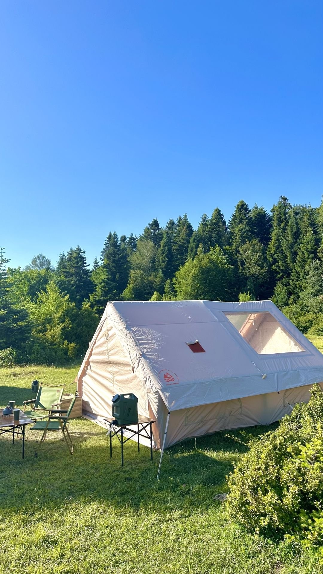 Shufa Galaksi Serisi 12 Metrekare Otomatik Şişme Çadır 400*300*210CM