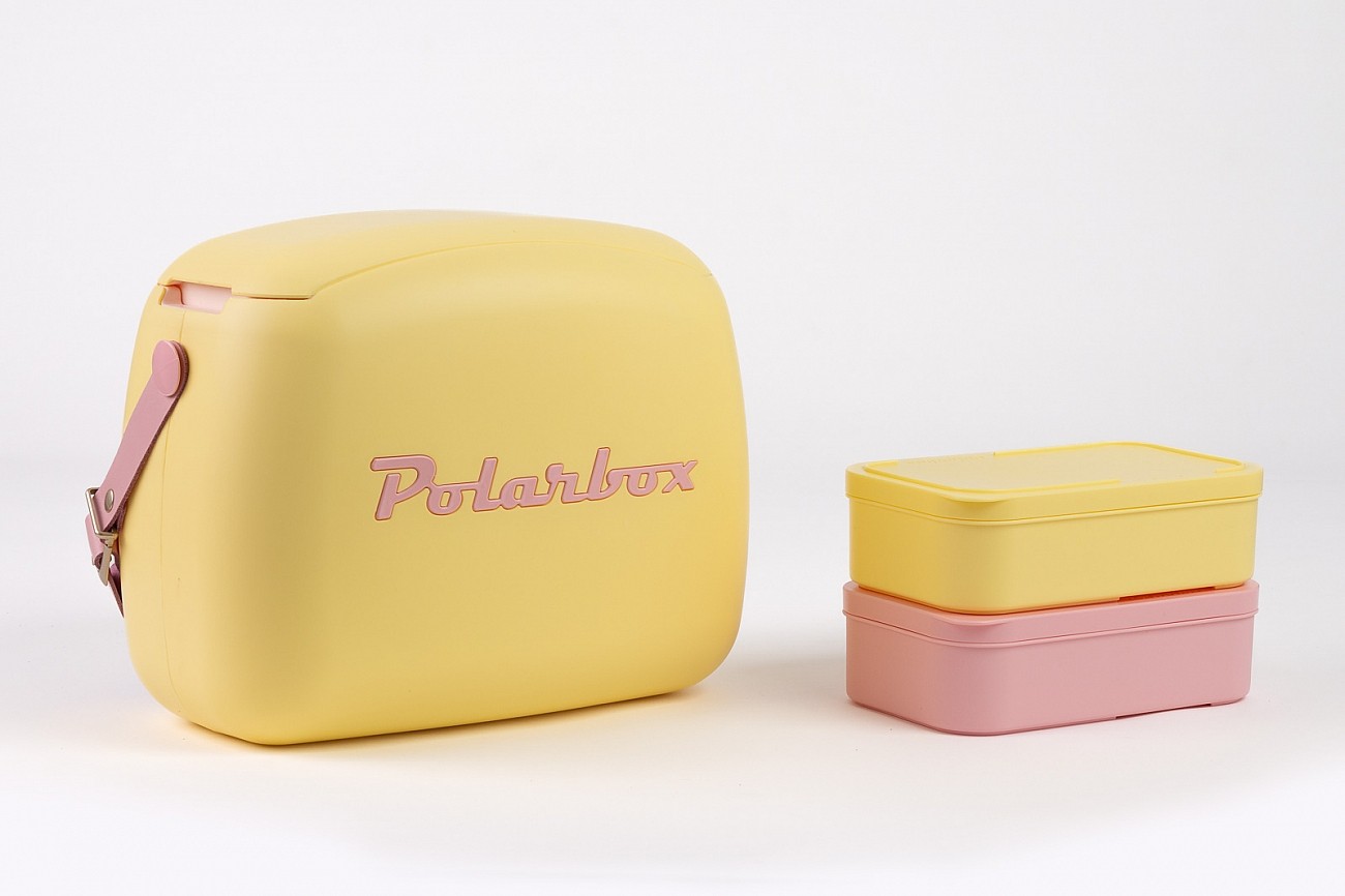 Polarbox Cooler Bag Amarillo- Rosa Pop 6 L